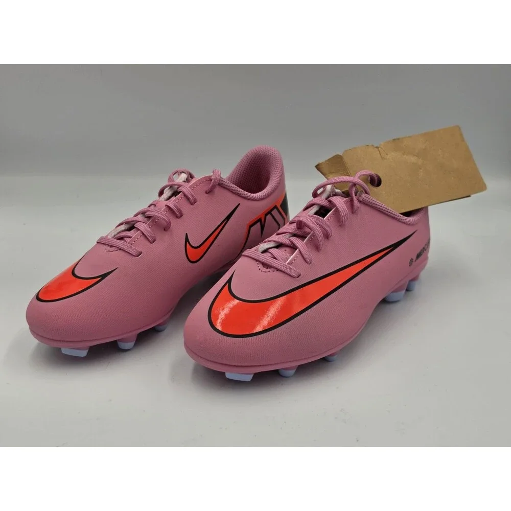 Nike Jr Vapor 16 Club FG/MG Soccer Cleats Pink Youth US Size 2Y